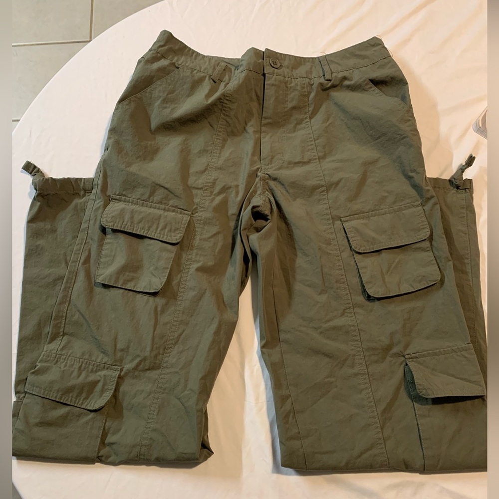 Olive Cargo Pants
